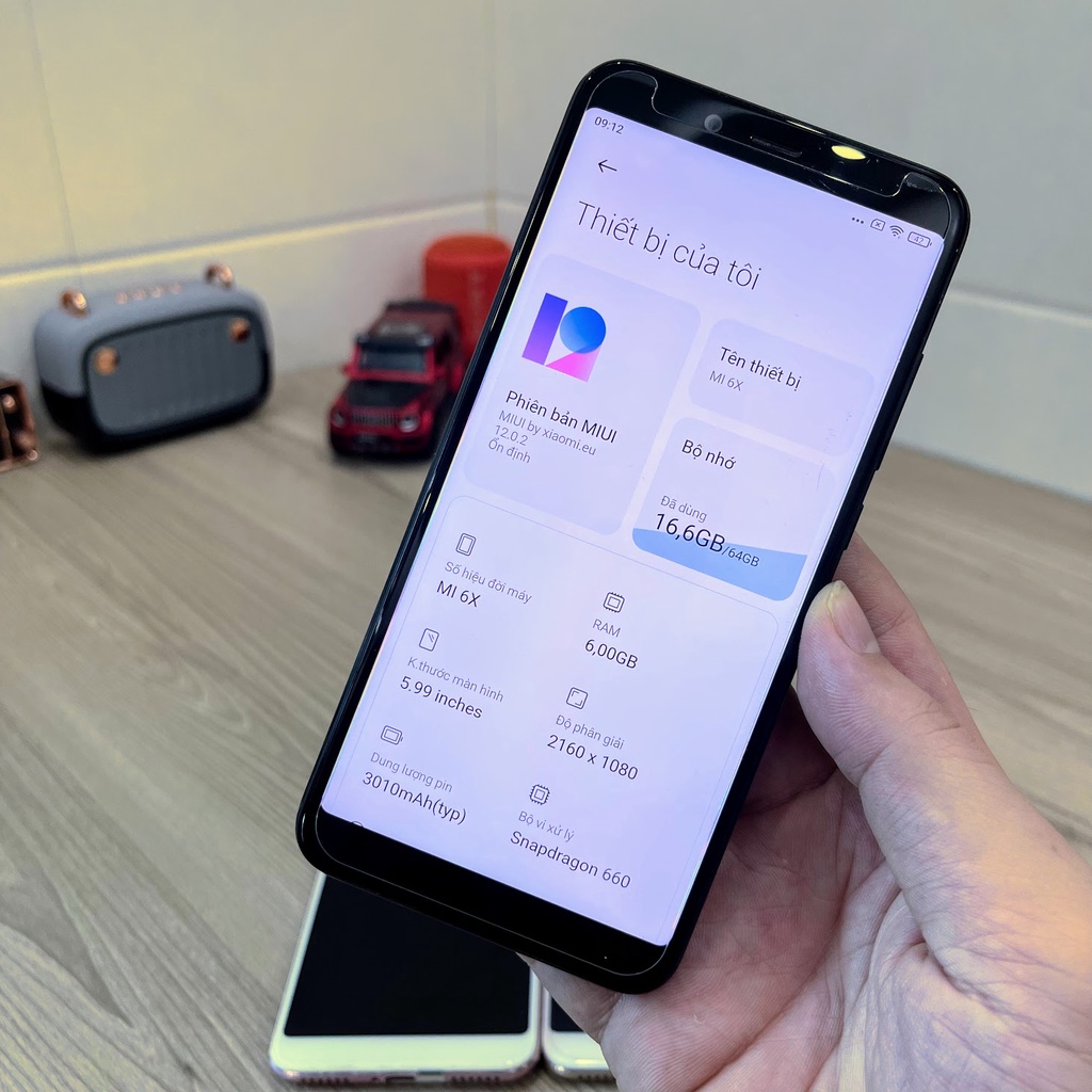 Điện thoại Xiaomi Mi 6X  có tiếng Việt - Snap 660 ram 6G 64G