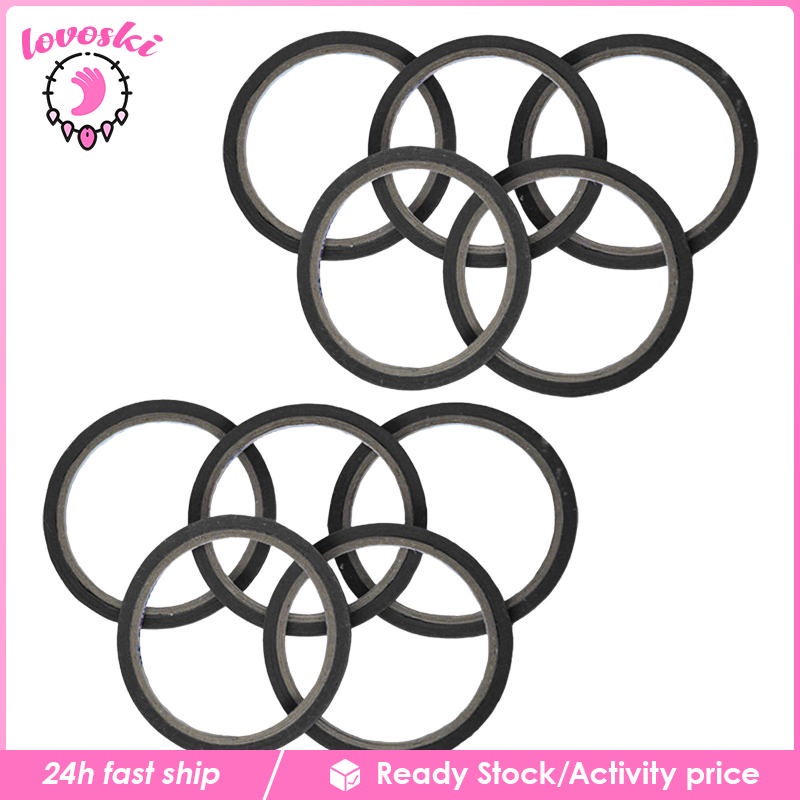 [Lovoski] 10 Cuộn Băng Keo Mỏng Tự Dính Dễ Tẩy Trang / May Vá