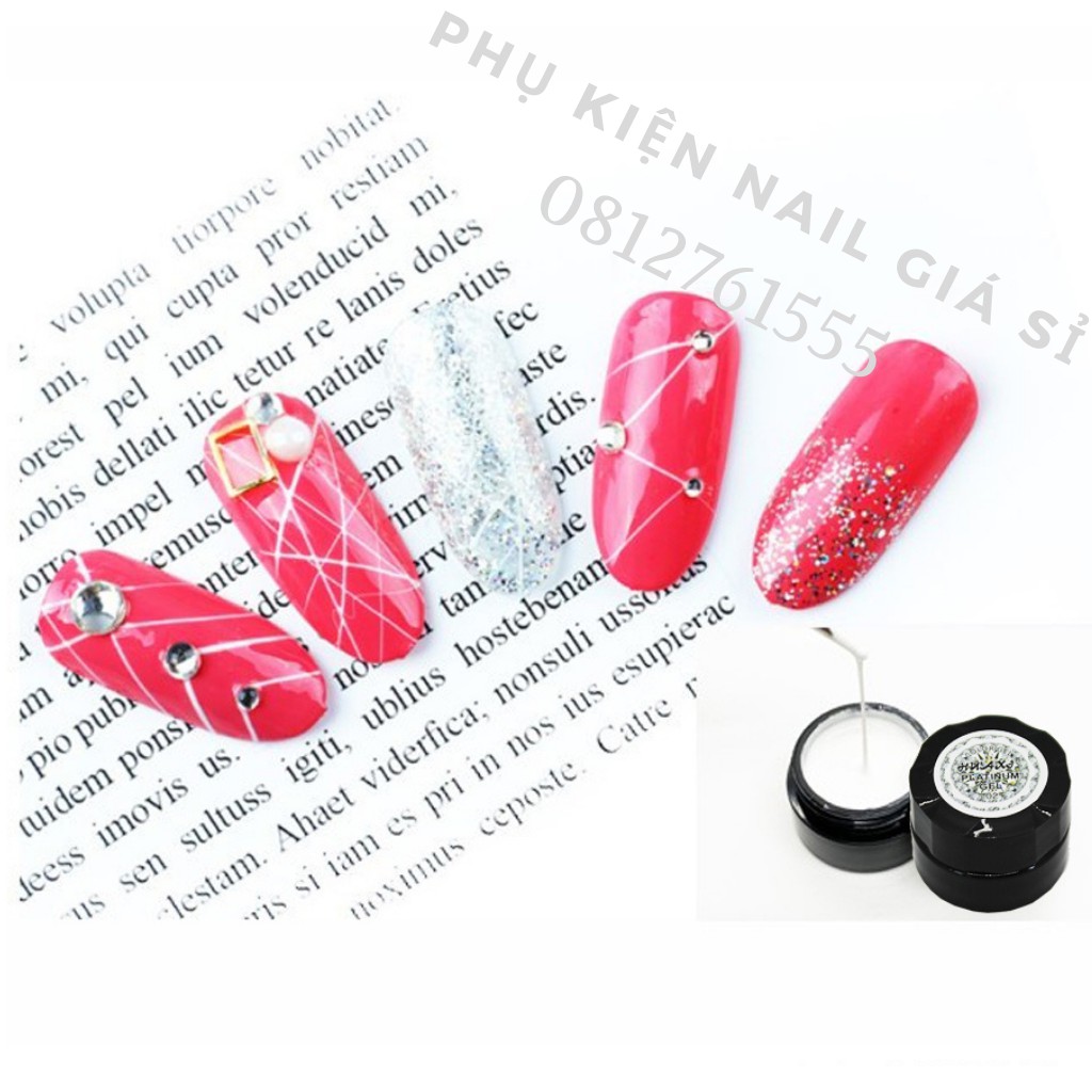 Gel nhũ vẽ móng Huaxi, gel nhũ vẽ viền nail