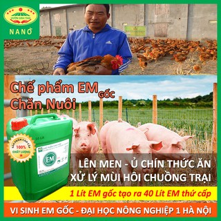Chế phẩm sinh học EM gốc dùng cho Chăn Nuôi