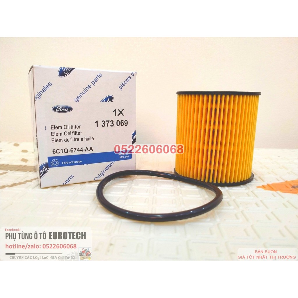 Lọc nhớt (lọc dầu) (loại vàng)-Ford Transit- đời 2008 tới nay (mã 6C1Q 6744 BA)