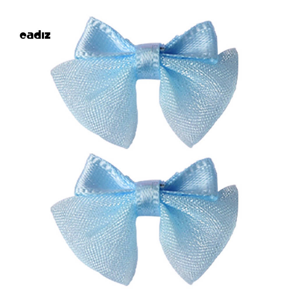 Bộ 2 Phụ Kiện Trang Trí Móng Tay Hình Nơ 3D Xinh Xắn