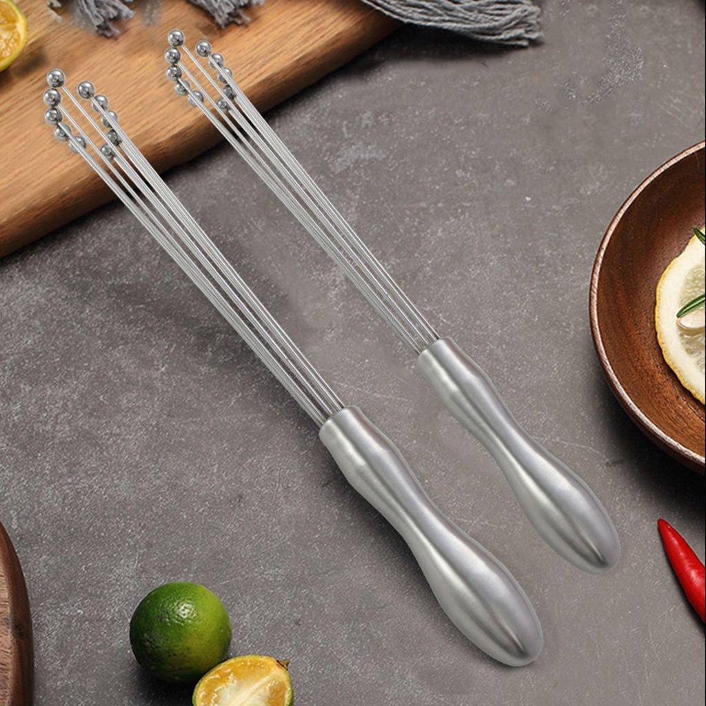 Dụng Cụ Đánh Trứng Mini Bằng Thép Không Gỉ