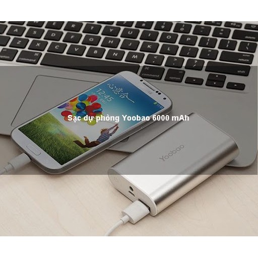 Sạc dự phòng Yoobao SP6 6000mAh nhiều màu sắc