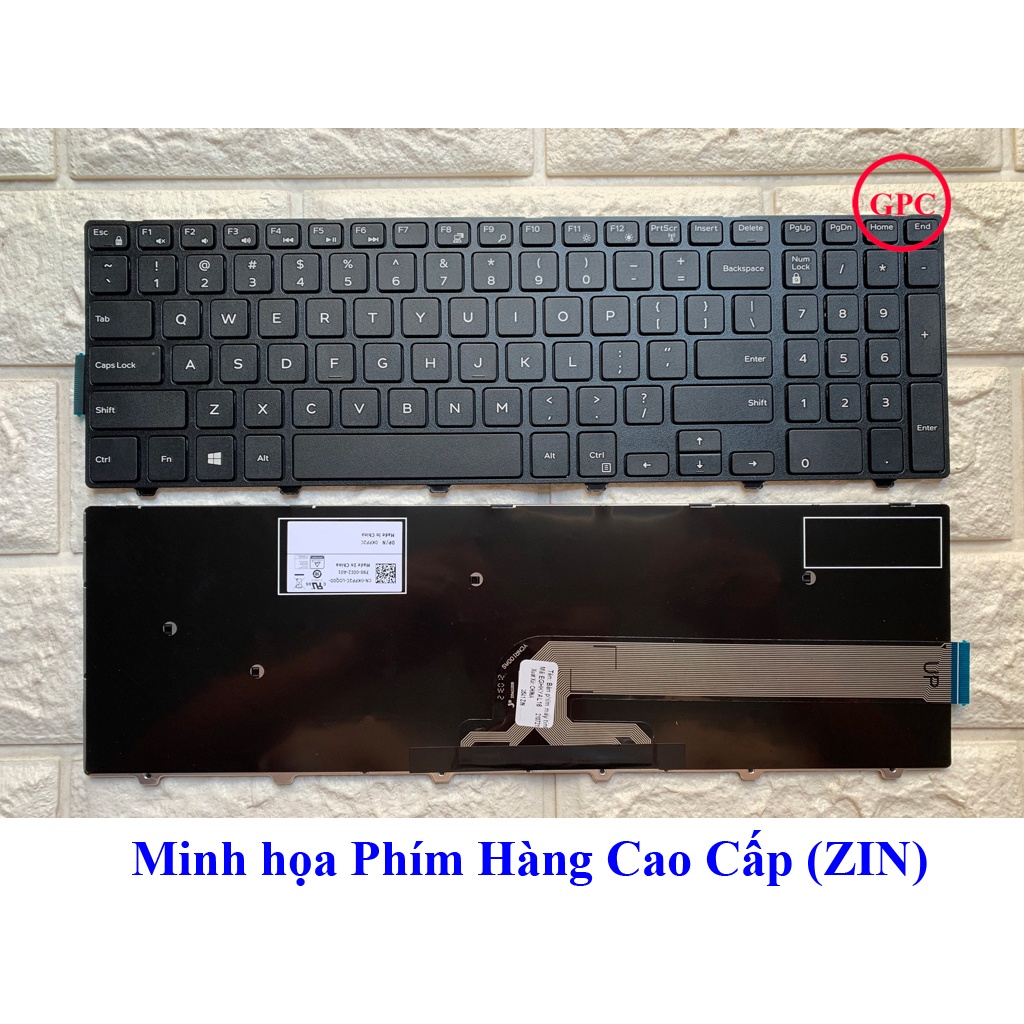 BÀN PHÍM LAPTOP DELL Inspiron 15-3000 - 3541 3542 3558 5542 5543 5545 5547 5548 5551 5555 5557 5558 5559 Chất lượng cao