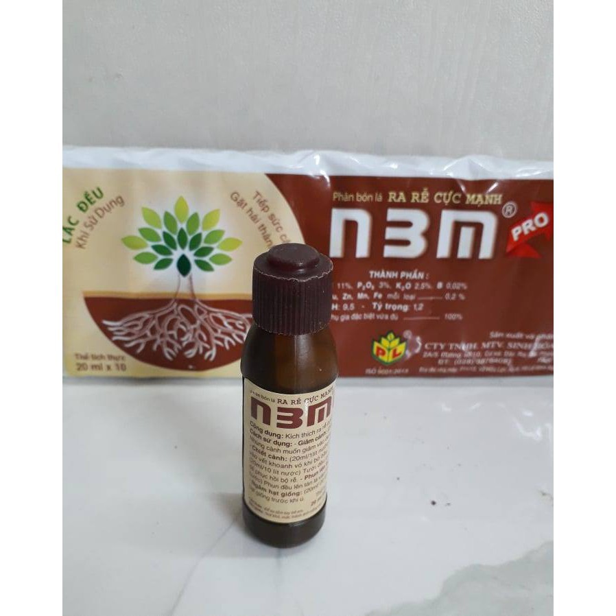 [SIEURE] Phân bón lá rễ cực mạnh N3M 20ml hàng đẹp, phân phối chuyên nghiệp.