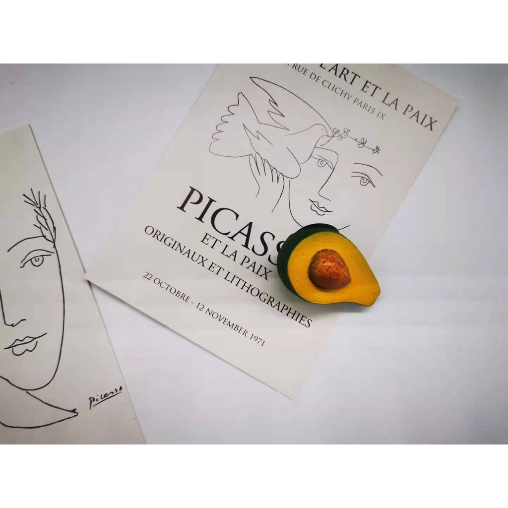 Nam Châm 3D Trang Trí Tủ Lạnh Hình Trái Cây Xinh Xắn