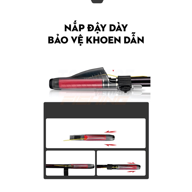 Cần Câu ISO Handing Fighting Độ Cứng 3H - Hàng Chính Hãng