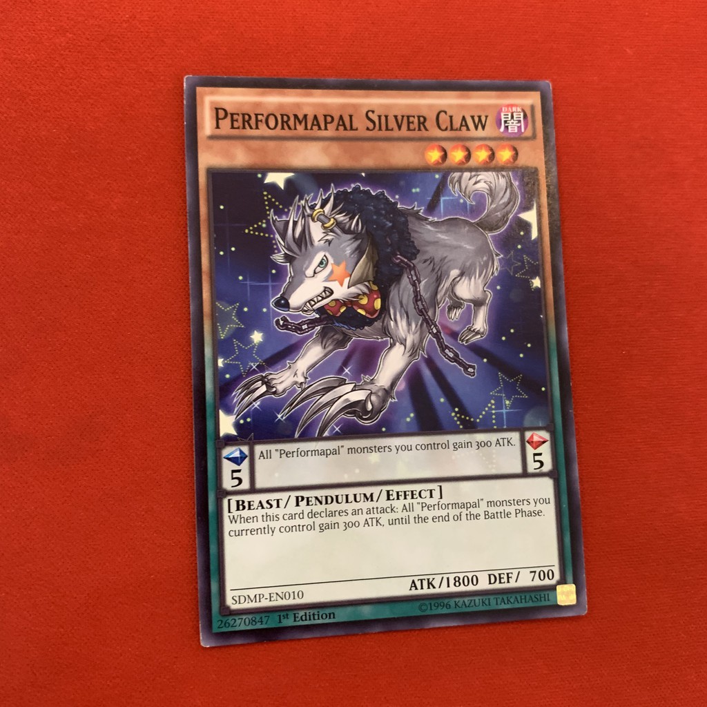 [EN][Thẻ Bài Yugioh Chính Hãng] Performapal Silver Claw