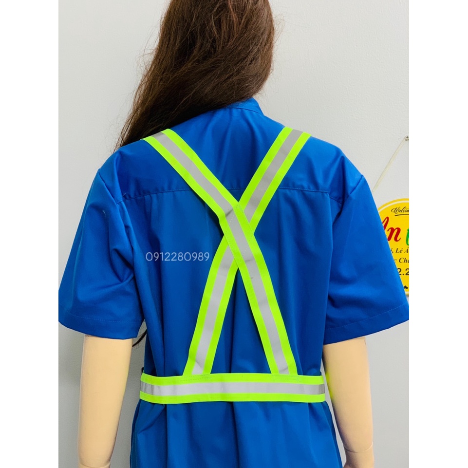 Dây đai phản quang thun co dãn để đi đêm, đi phượt, bảo hộ lao động _ Hình chụp thật