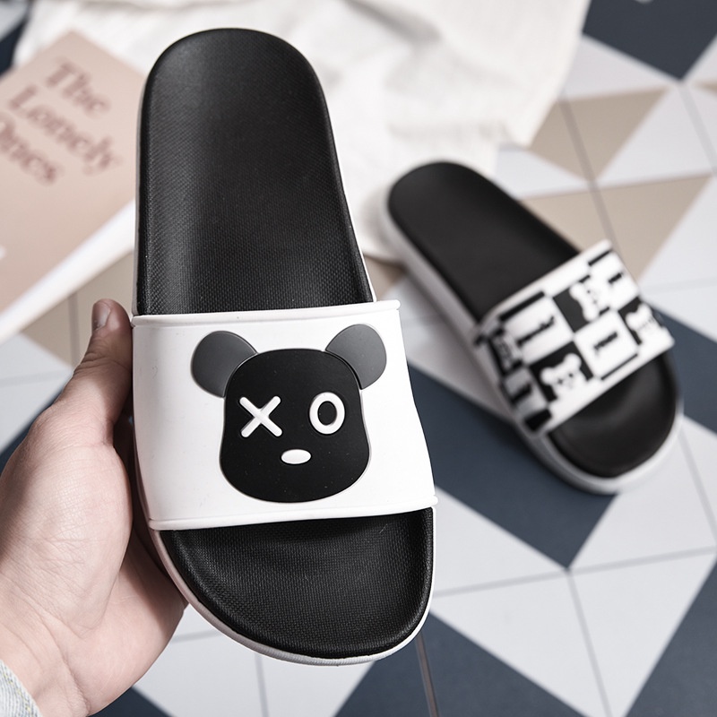 Dép Kaws lê quai ngang nam nữ thời trang Cao Cấp đế cao su đệm lót chân đi cực êm siêu Hot TH-04