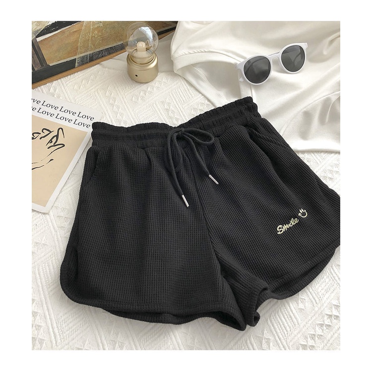 Quần Sọt Lưng Cao Thiết Kế Dáng Rộng Thoải Mái Cho Phái Nữ