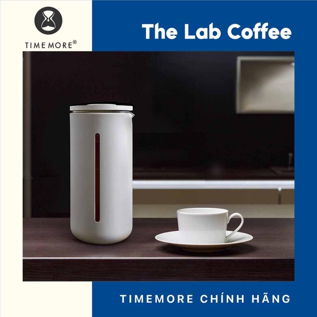 Bình pha cà phê lạnh Pha cà phê kiểu Pháp French Press U Timemore | Chính hãng Timemore | BH 1 năm
