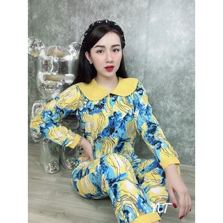 Set lụa mago tay dài siêu sang