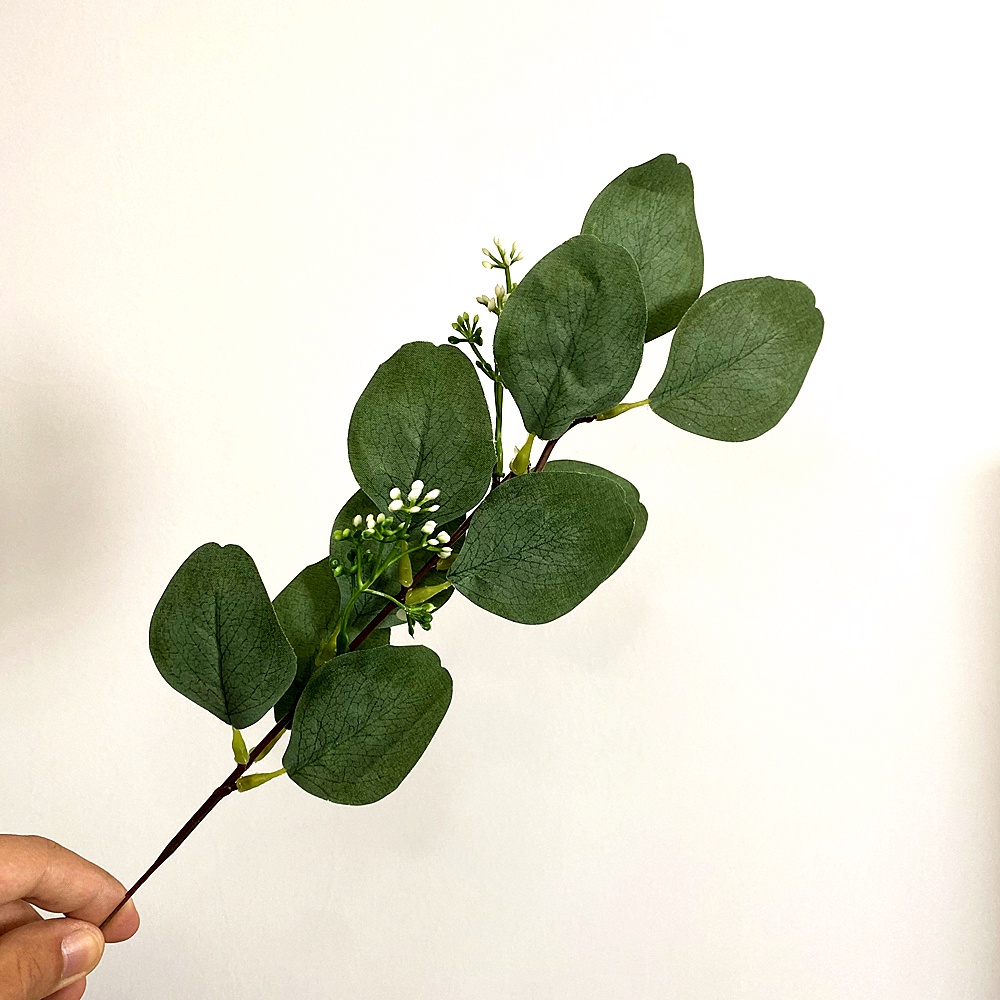 Nhánh Lá Cây Bạch Đàn Nhân Tạo Độc Đáo Trang Trí Nhà Cửa/ Tiệc Cưới