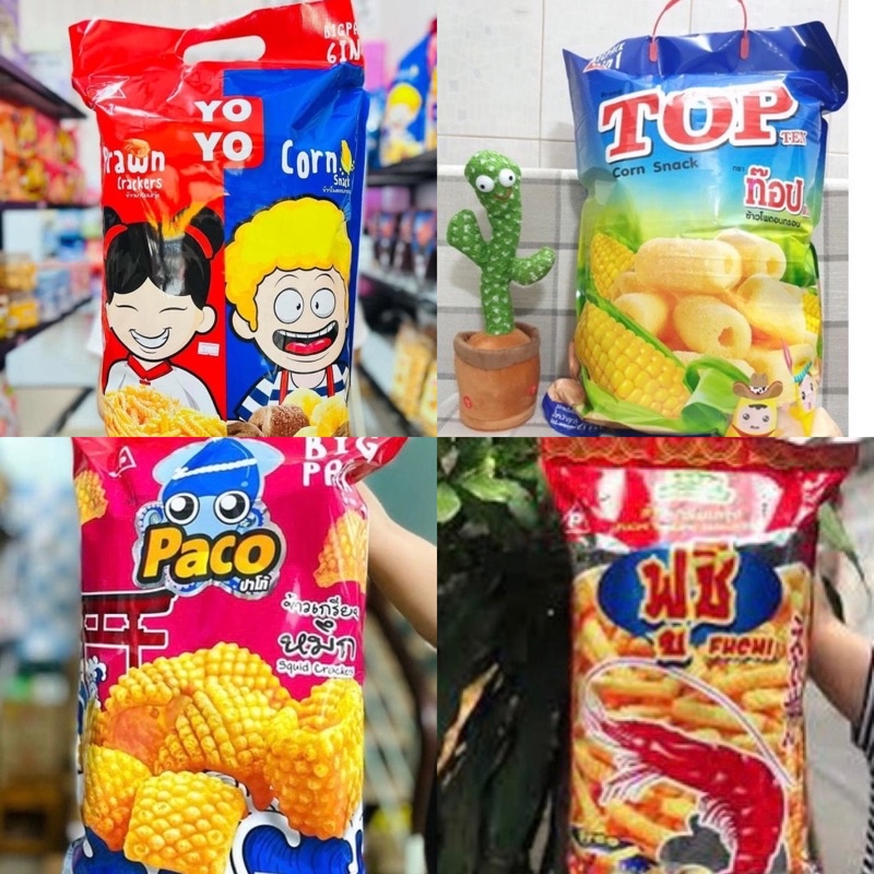 bim bim khổng lồ Tôm-Bắp-Mực-Yoyo Thái Lan