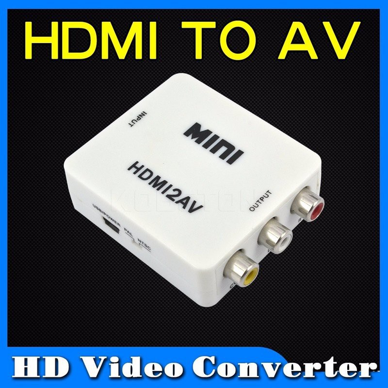 Thiết Bị Chuyển Đổi AV Sang HDMI Full HD 1080p (Trắng)