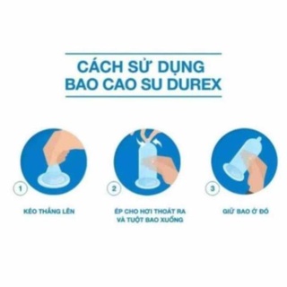 [CHÍNH HÃNG] Bao cao su Durex Kingtex 12 bao