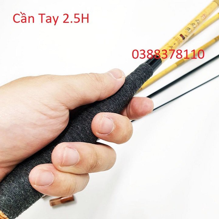 Cần Tay Câu Đơn Ráp Khúc Asuko 2.5H, Cần Câu Cá, Câu Đài, Câu Đơn