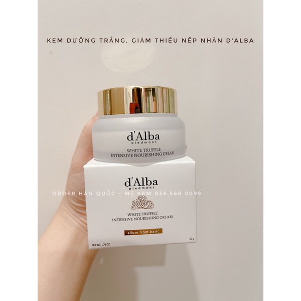 Kem dưỡng trắng D'Alba White Truffle Intensive Nourising Cream