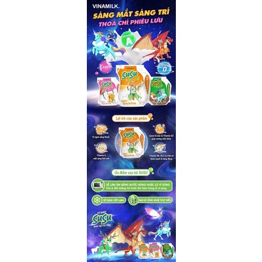 Sữa chua uống Susu túi 110ml Vinamilk