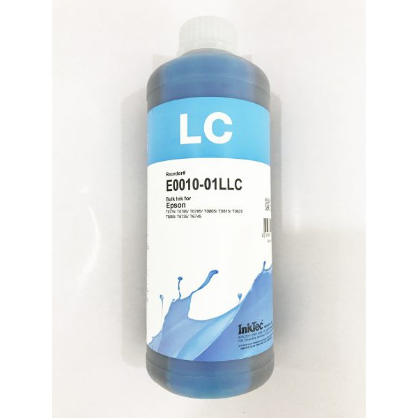 Mực màu Xanh Nhạt InkTec Hàn quốc chai 1 Lít | BigBuy360 - bigbuy360.vn