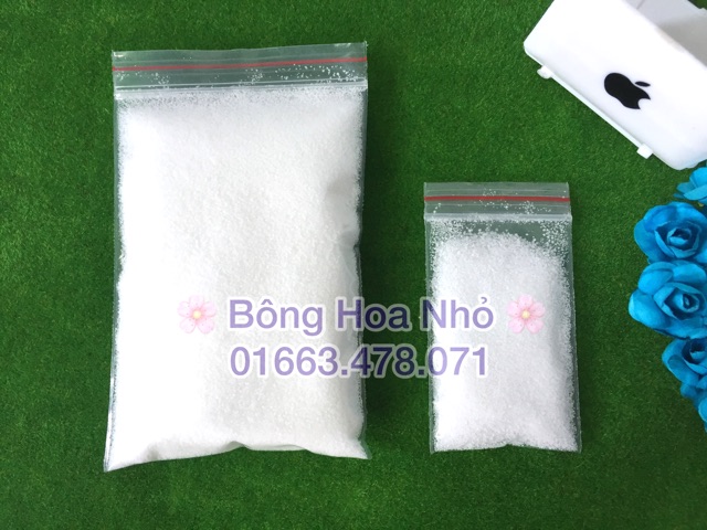 Bột tuyết nhân tạo các loại - nguyên liệu làm slime