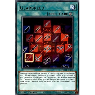 Thẻ bài Yugioh - TCG - Gearbreed / TOCH-EN016'