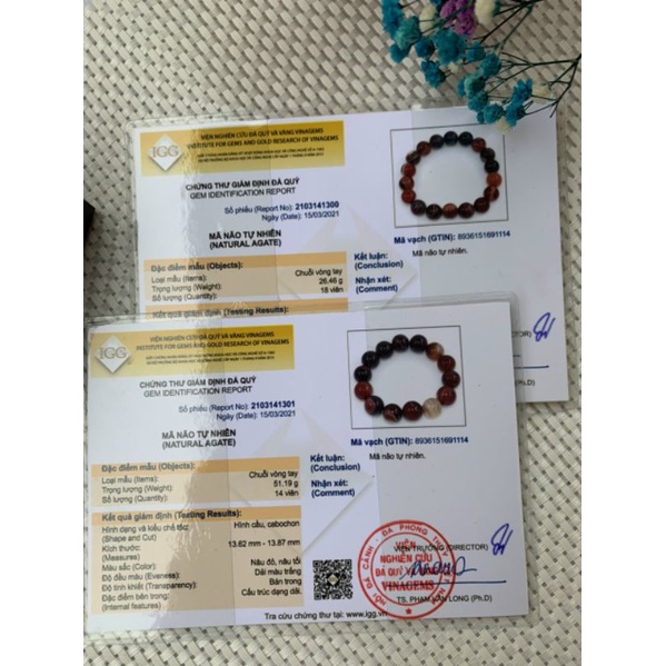 Vòng tay đá mã não