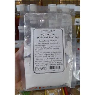 BỘT PECTIN THỰC PHẨM gói 50G