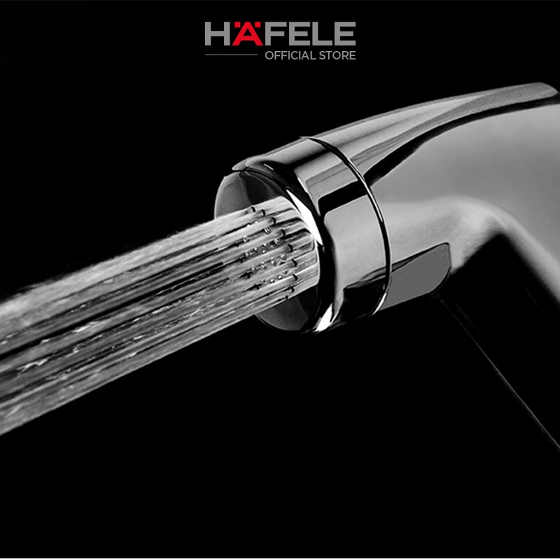 Vòi xịt vệ sinh có giá đỡ và dây cấp Chiba Hafele 589.34.920
