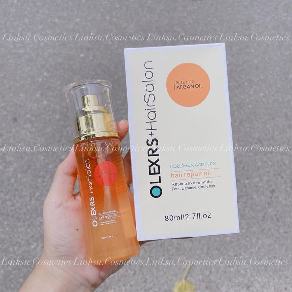 TINH DẦU DƯỠNG TÓC BÓNG MƯỢT VÀO NẾP OLEXRS 80ml LS