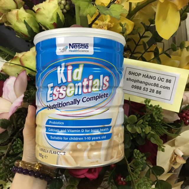 Sữa bột cho trẻ từ 1-10 tuổi Kid Essentials (800g)