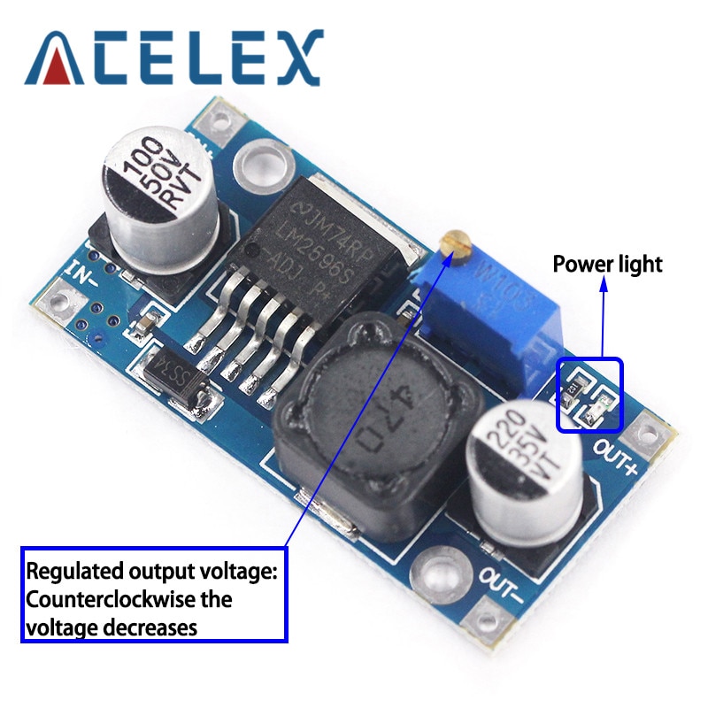 Mô đun cấp nguồn ổn định điều chỉnh điện áp DC-LM2596S-ADJ MT3608 MP1584EN | BigBuy360 - bigbuy360.vn