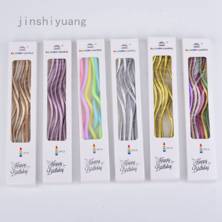 Nến Dài Nhiều Màu Sắc Độc Đáo Dùng Trang Trí Tiệc Sinh Nhật Cho Bé