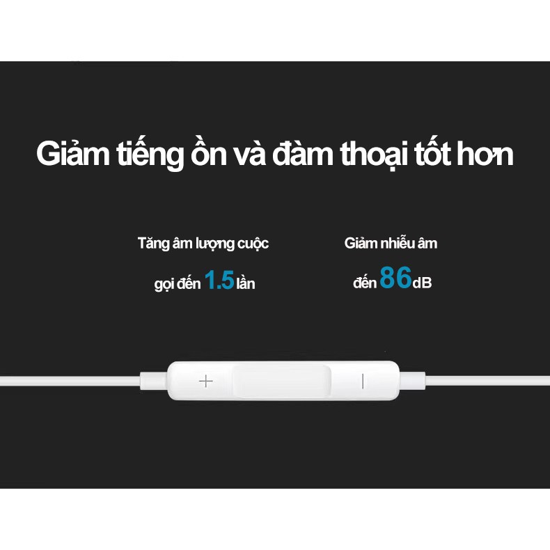 Tai Nghe Thời Trang Nhét Tai Type-C Có Nút Điều Khiển - Âm Thanh Cực Đỉnh - Mua 2 Giá Mềm