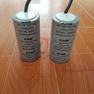 Tụ khởi động động cơ, tụ đề