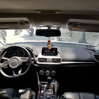 Thảm da Taplo Mazda 3 vân Carbon cao cấp
