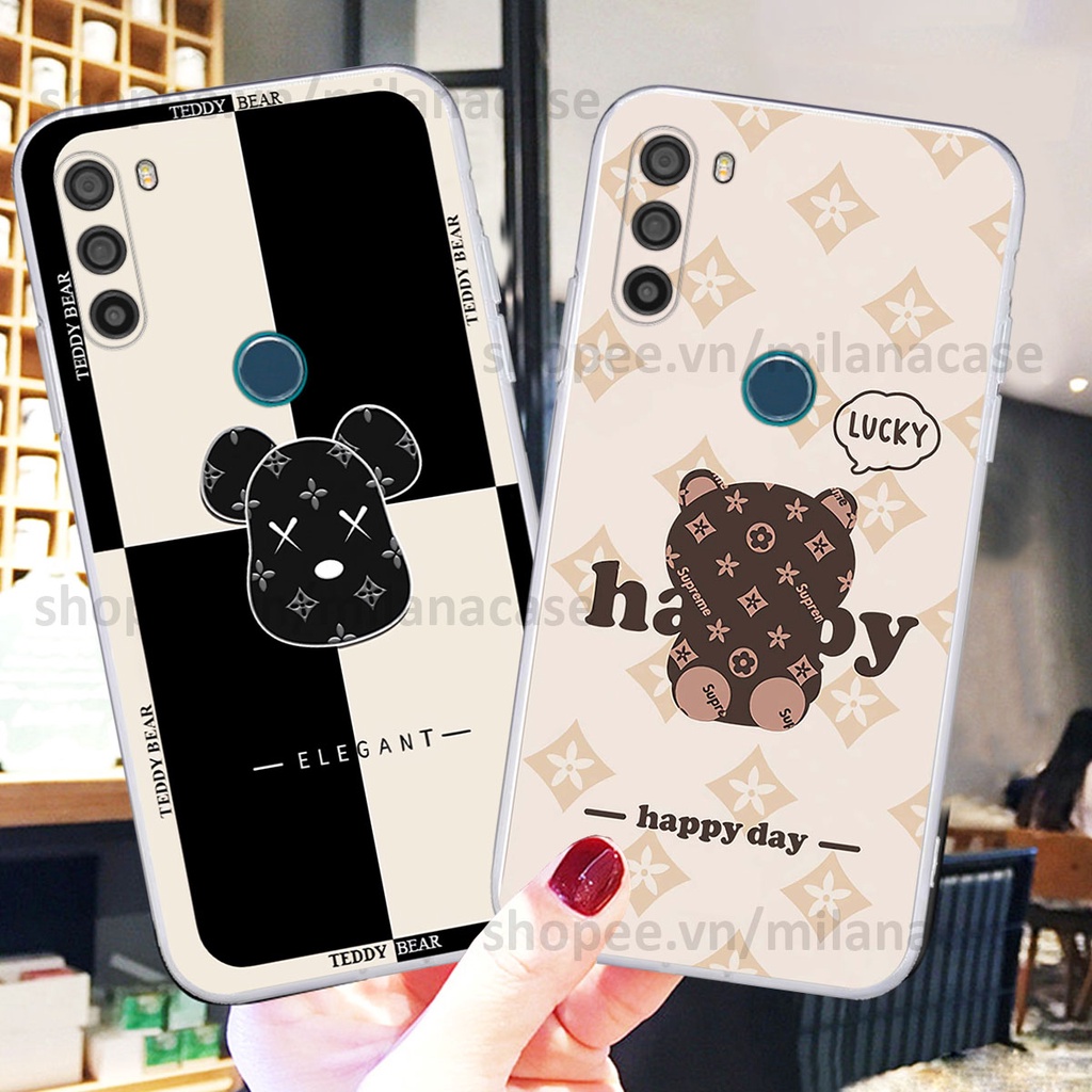 Ốp Vsmart Active 3 gấu be@rBrick gấu Teddy Kaws siêu đẹp, phong cách, cá tính
