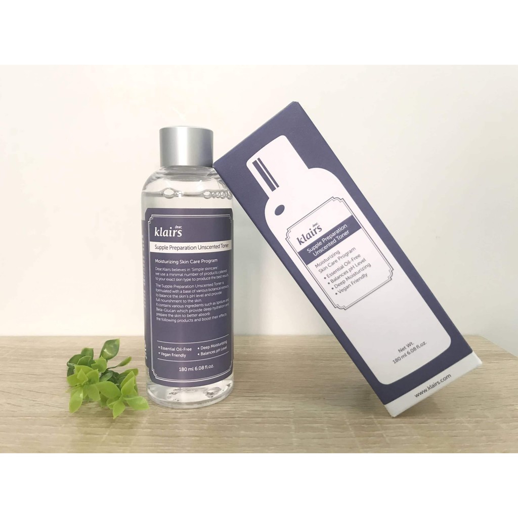 [TOP BÁN CHẠY] [CHÍNH HÃNG] Nước Hoa Hồng Klairs Supple Preparation Toner 180ml | BigBuy360 - bigbuy360.vn