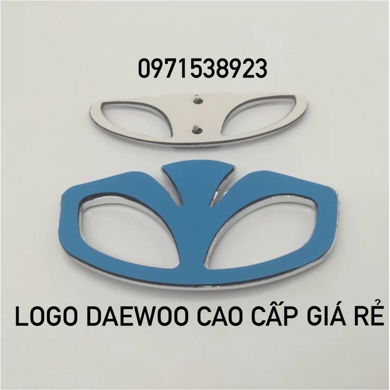 Logo Daewoo dán xe cao cấp trước hoặc sau