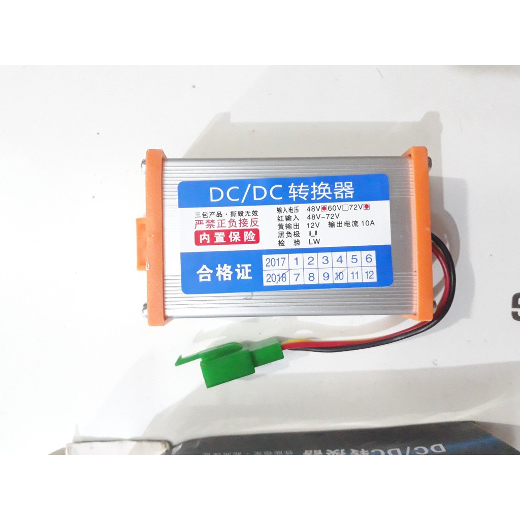 Bộ đổi nguồn DC 36-72V sang DC 12V
