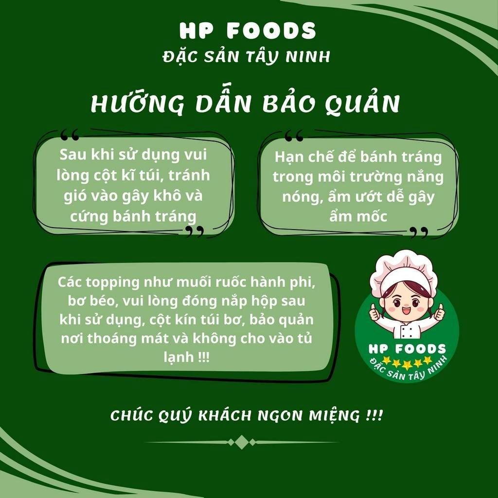 Combo bánh tóp mỡ bánh tráng phơi sương - Tóp mỡ mắm tỏi - Sốt tắc - Muối tép hành phi nguyên chất siêu ngon - HP FOODS