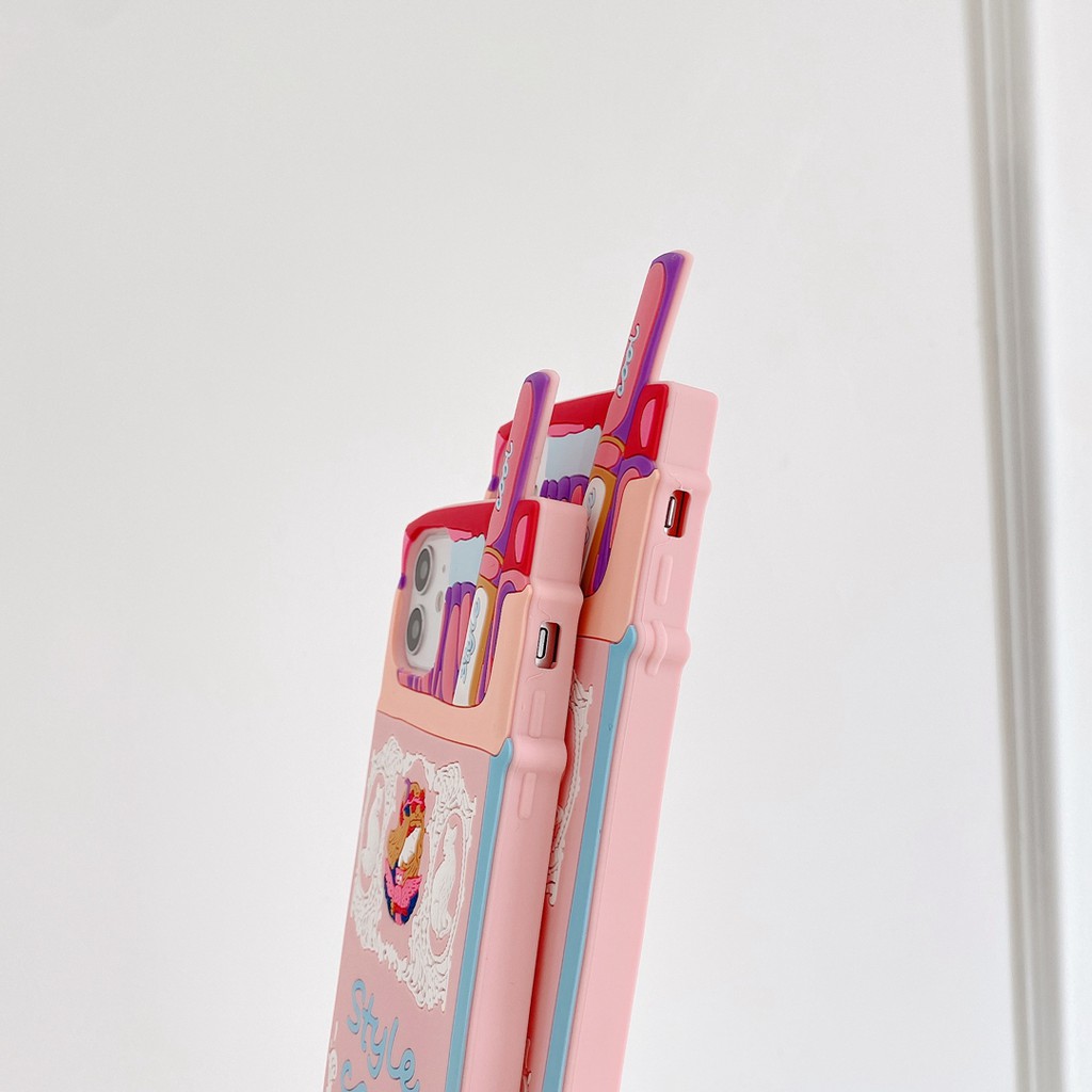 Ốp Điện Thoại Silicon Mềm Hình Cô Gái Cho Iphone 12 pro max 11 pro max xs max xr x 7 8 plus