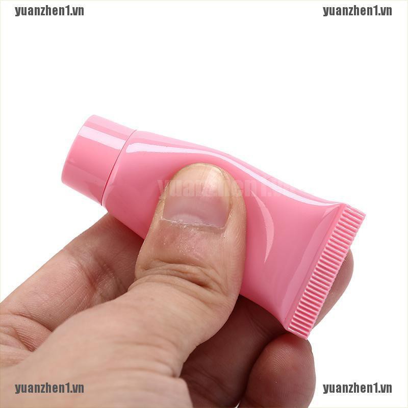 [YUANZHEN1] Bộ 5 Ống Nhựa Rỗng Mềm 5ml Đựng Mỹ Phẩm
