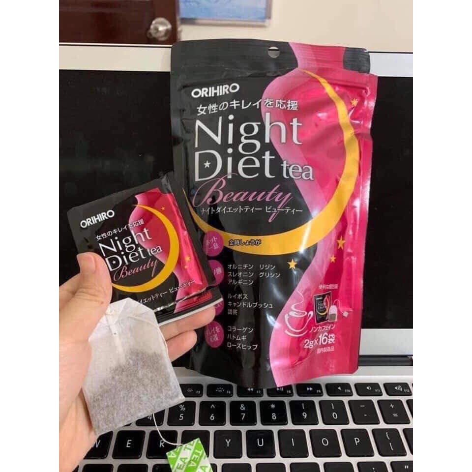 Trà Giảm Cân Orihiro Ban Đêm Night Diet Tea Nhật Bản