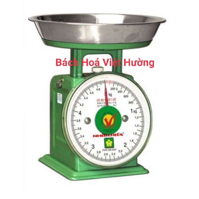 Cân Đồng Hồ lò xò Nhơn Hoà 2kg, 5kg Chính Hãng, - Bách Hóa Việt Hường