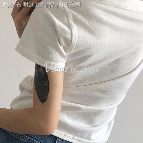 Áo Thun Tay Ngắn Dáng Rộng Thêu Hình Gấu Dễ Thương Phong Cách Retro Mỹ Thời Trang Mùa Hè Cho Nữ