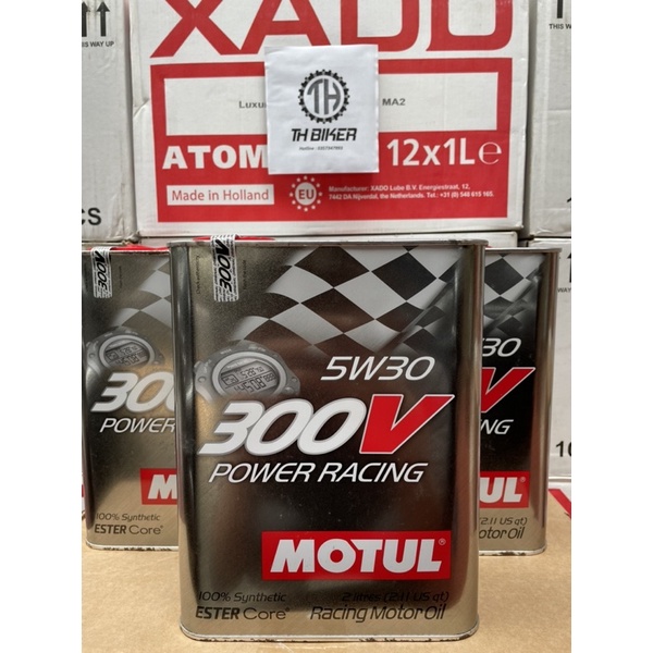 Dầu Nhớt Motul 300V Power Racing 5w30 cao cấp dành cho xe tay ga và ô tô
