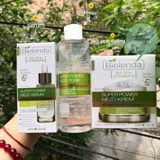 bộ sản phẩm dưỡng da bielenda professional skin clinic -nội địa balan